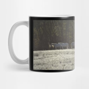 Wild Horses in Winter Mug